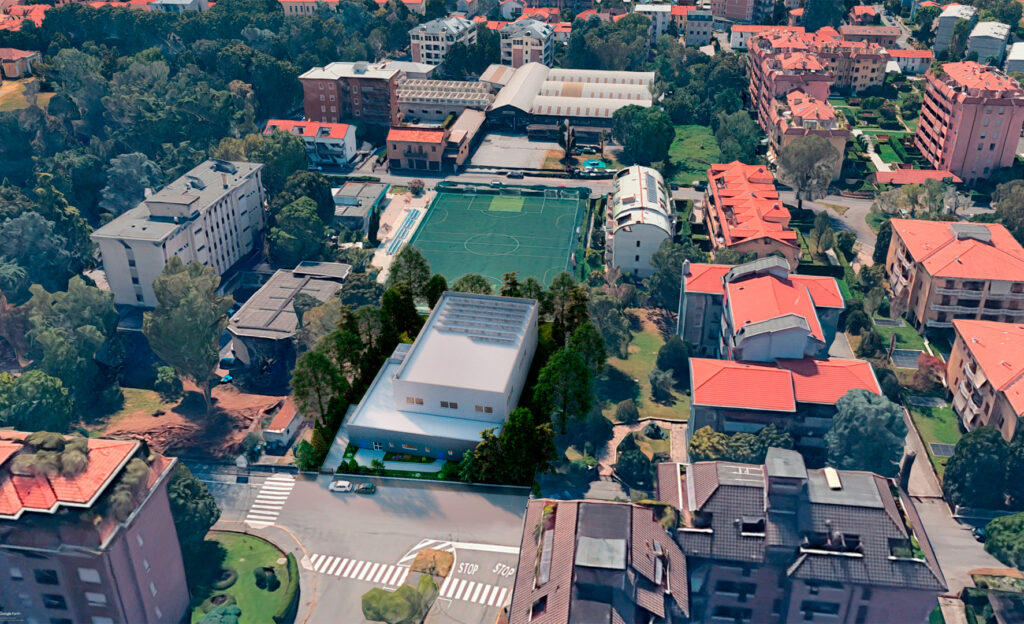 Progettazione esecutiva della nuova palestra di Via Iseo - Monza