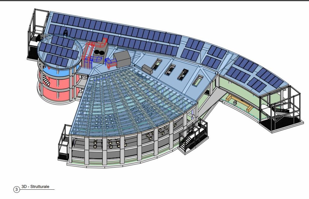 Progettazione esecutiva: Il Mosaico di San Severo, Contenitore di Servizi Parco Verde